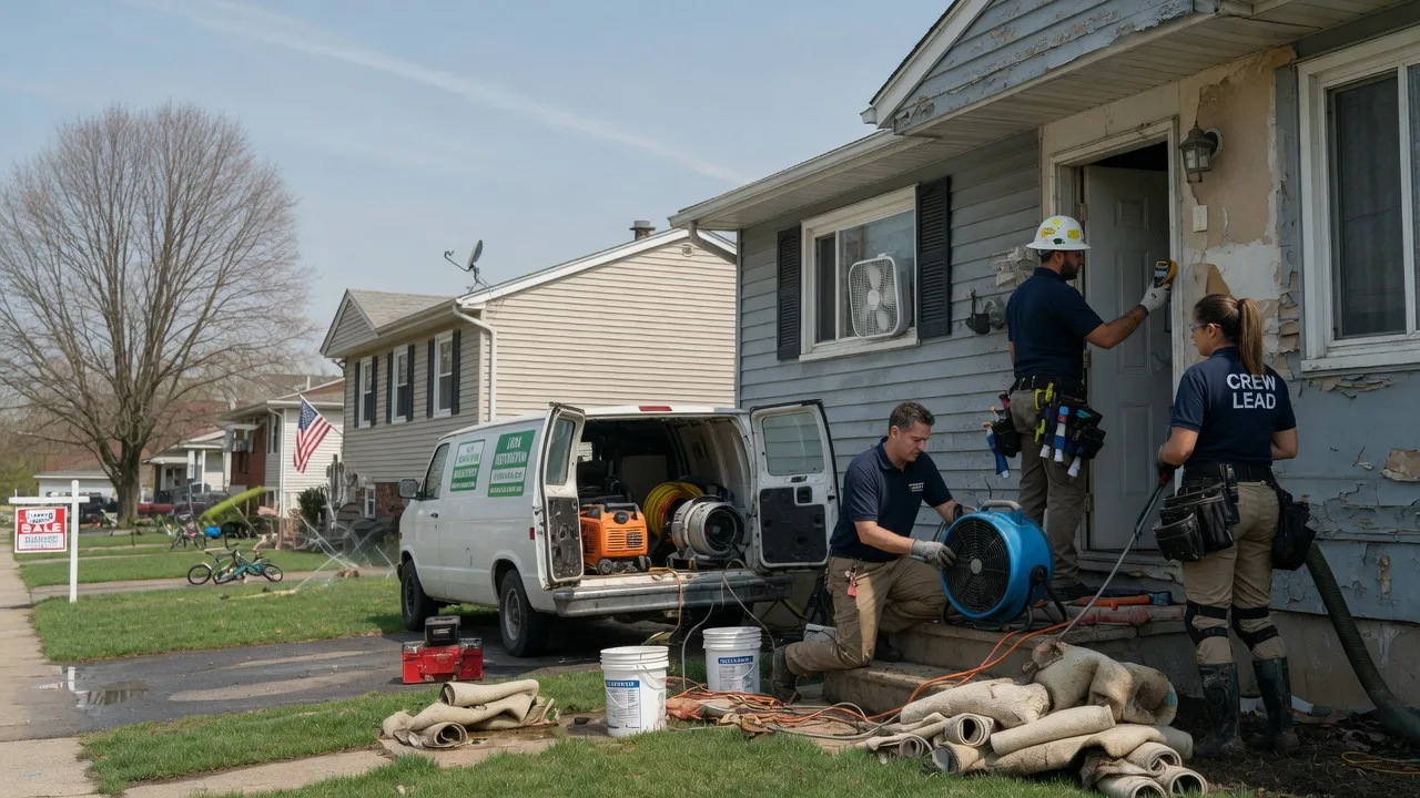 Flood Cleanup in Reading, PA near me