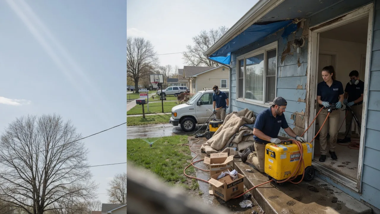 Basement Flood Cleanup in Reading, PA near me